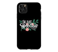 Custodia per iPhone 11 Pro Max Im Just Speechie Patologo Linguoterapia Pesche