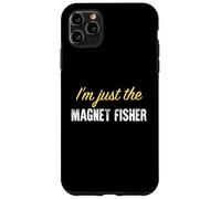 Custodia per iPhone 11 Pro Max I'm just the Magnet Fisher - Divertente