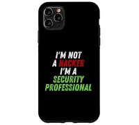 Custodia per iPhone 11 Pro Max Im Not A Hacker Im A Security Professional OPSEC Cyber Humor