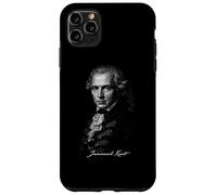 Custodia per iPhone 11 Pro Max Immanuel Kant Classico Ritratto filosofo illuminista