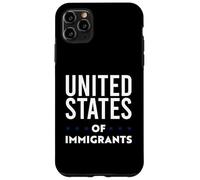 Custodia per iPhone 11 Pro Max Immigrati Diritti Umani e Stati Uniti di immigrati