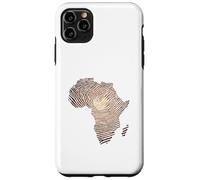 Custodia per iPhone 11 Pro Max Impronta digitale dell'Africa della melanina