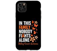 Custodia per iPhone 11 Pro Max In This Family Nobody Fights Alone Kidney Cancer Awareness