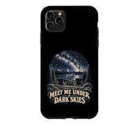Custodia per iPhone 11 Pro Max Incontrami Sotto Cieli Bui Osservazione Stelle Arte