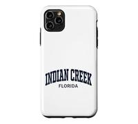 Custodia per iPhone 11 Pro Max Indian Cr lorida Vintage Athletic Sports Design