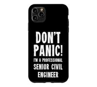 Custodia per iPhone 11 Pro Max Ingegnere civile senior