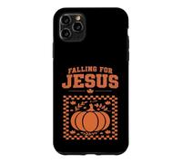 Custodia per iPhone 11 Pro Max Innamorarsi di Gesù Alla Moda Fede Cristiana Autunno Ringraziamento