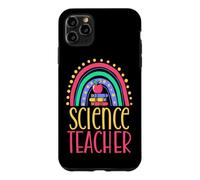 Custodia per iPhone 11 Pro Max Insegnante di scienze Bohemian Rainbow Estetica sana