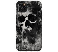 Custodia per iPhone 11 Pro Max Inspirado en el grunge Gótico Calavera Horror