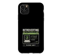 Custodia per iPhone 11 Pro Max Introverting in Progress Design Retrò Computer