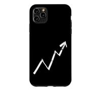 Custodia per iPhone 11 Pro Max Investor design con grafico azionario per day trader