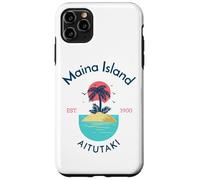 Custodia per iPhone 11 Pro Max Isola di Maina Aitutaki Isole Cook