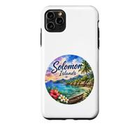 Custodia per iPhone 11 Pro Max Isole Salomone, Oceania del Pacifico meridionale