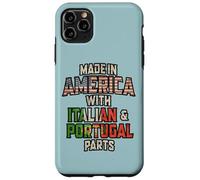 Custodia per iPhone 11 Pro Max Italiano E Portoghese Made In America Mix Heritage Vintage