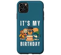 Custodia per iPhone 11 Pro Max It's My Birthday Compilation Italiano Brainrot Meme Bambini Ragazzi
