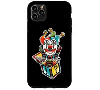 Custodia per iPhone 11 Pro Max Jack in the Box Clown Jester Spooky Creepy