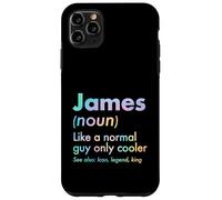 Custodia per iPhone 11 Pro Max James Like A Normal Guy Only Cooler Legend King Nome