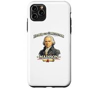 Custodia per iPhone 11 Pro Max James Madison Padre della Costituzione Padre Fondatore
