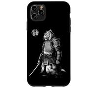 Custodia per iPhone 11 Pro Max Japanese Aesthetics Tiger Samurai Beast Graphic