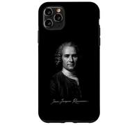 Custodia per iPhone 11 Pro Max Jean-Jacques Rousseau Classical Philosopher Ritratto