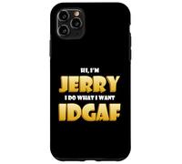 Custodia per iPhone 11 Pro Max Jerry Costume IDGAF Funny Meme Halloween Costume For Jerrys