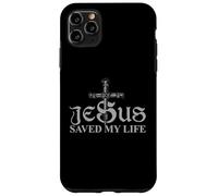 Custodia per iPhone 11 Pro Max Jesus Christ Saved My Life Shirt For Women Men