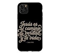 Custodia per iPhone 11 Pro Max Jesus Es El Camino La Verdad Y La Vida Cristiano Spagnolo