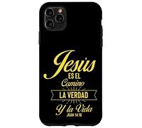 Custodia per iPhone 11 Pro Max Jesus Es el Camino La Verdad Y La Vida Juan 14:16 Donne Uomini