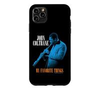 Custodia per iPhone 11 Pro Max John Coltrane Le mie cose preferite Blu Foto