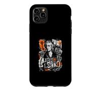 Custodia per iPhone 11 Pro Max John Locke Filosofia Pensatore Illuminista