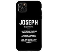 Custodia per iPhone 11 Pro Max Joseph Definition Funny Talented Great Joe Cosplay Josephs