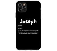Custodia per iPhone 11 Pro Max Joseph Definition Personalized Name Custom Costume For Joes