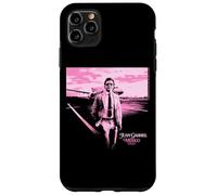 Custodia per iPhone 11 Pro Max Juan Gabriel Messico con Escalas en Mi Corazon Cielo Rosa