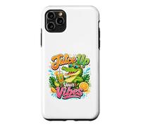 Custodia per iPhone 11 Pro Max Juice Up Your Vibes Bevanda estiva alligatore