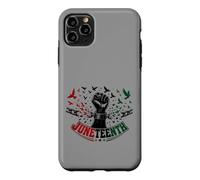 Custodia per iPhone 11 Pro Max Juneteenth Freedom Day Emancipation Fist