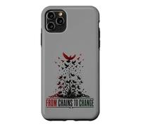 Custodia per iPhone 11 Pro Max Juneteenth Freedom Day From Chains to Change