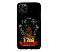 Custodia per iPhone 11 Pro Max Juneteenth La tempesta 1865 Nero Donne Nero Storia Mese