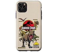 Custodia per iPhone 11 Pro Max Jurassic Park Dinosaur Breach