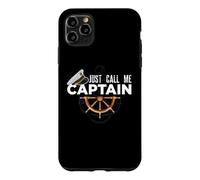Custodia per iPhone 11 Pro Max Just Call Me Captain - Boating Sailor - Anchor Boat Sailing