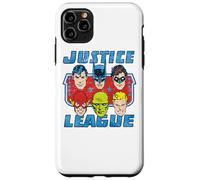 Custodia per iPhone 11 Pro Max Justice League Faces of Justice