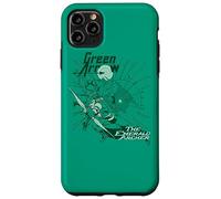 Custodia per iPhone 11 Pro Max Justice League Green Arrow The Emerald Archer