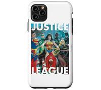 Custodia per iPhone 11 Pro Max Justice League Hall of Justice Painting