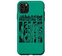 Custodia per iPhone 11 Pro Max Justice League Protecting The Earth