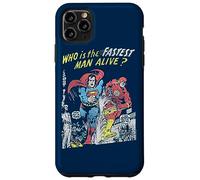 Custodia per iPhone 11 Pro Max Justice League The Flash and Superman