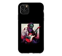 Custodia per iPhone 11 Pro Max Karl Marx Zombie Suonare Chitarra Comunista Comunista Musica