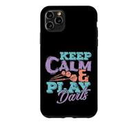 Custodia per iPhone 11 Pro Max Keep Calm and Play Freccette