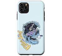 Custodia per iPhone 11 Pro Max "Killer Surf" Skull Surf Vintage Wave Skeleton Surfing