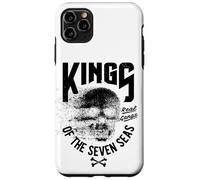Custodia per iPhone 11 Pro Max King of the Seven Seas Wild Abstract Skull Real Gangs