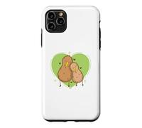 Custodia per iPhone 11 Pro Max Kiwi Bird è innamorato Kiwi Fruit Animal