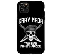 Custodia per iPhone 11 Pro Max Krav Maga Skull Combattimento Tattico Autodifesa